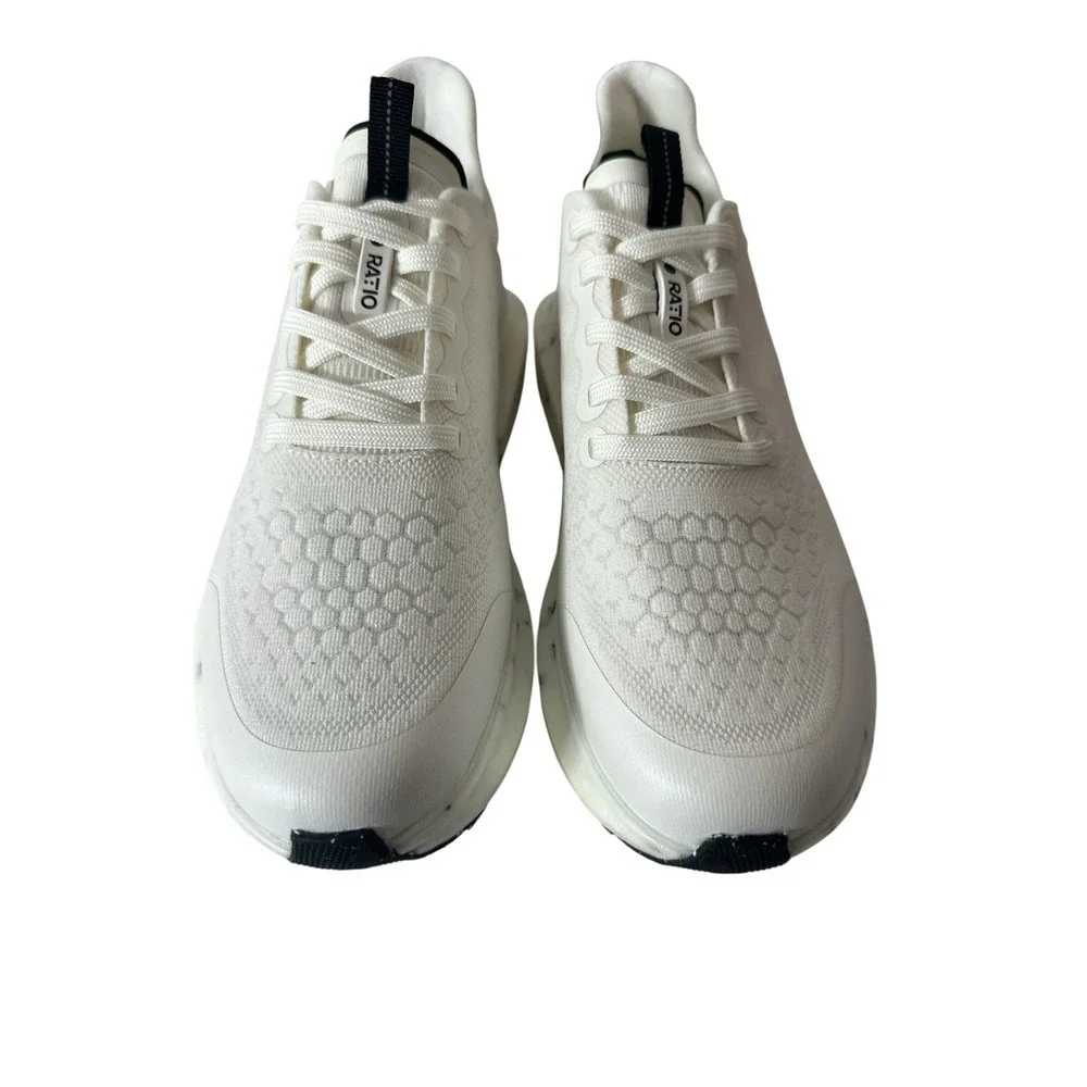 New RATIO Camino: 01‎ Men's Size US 8.5  Running Shoes White Atheisure